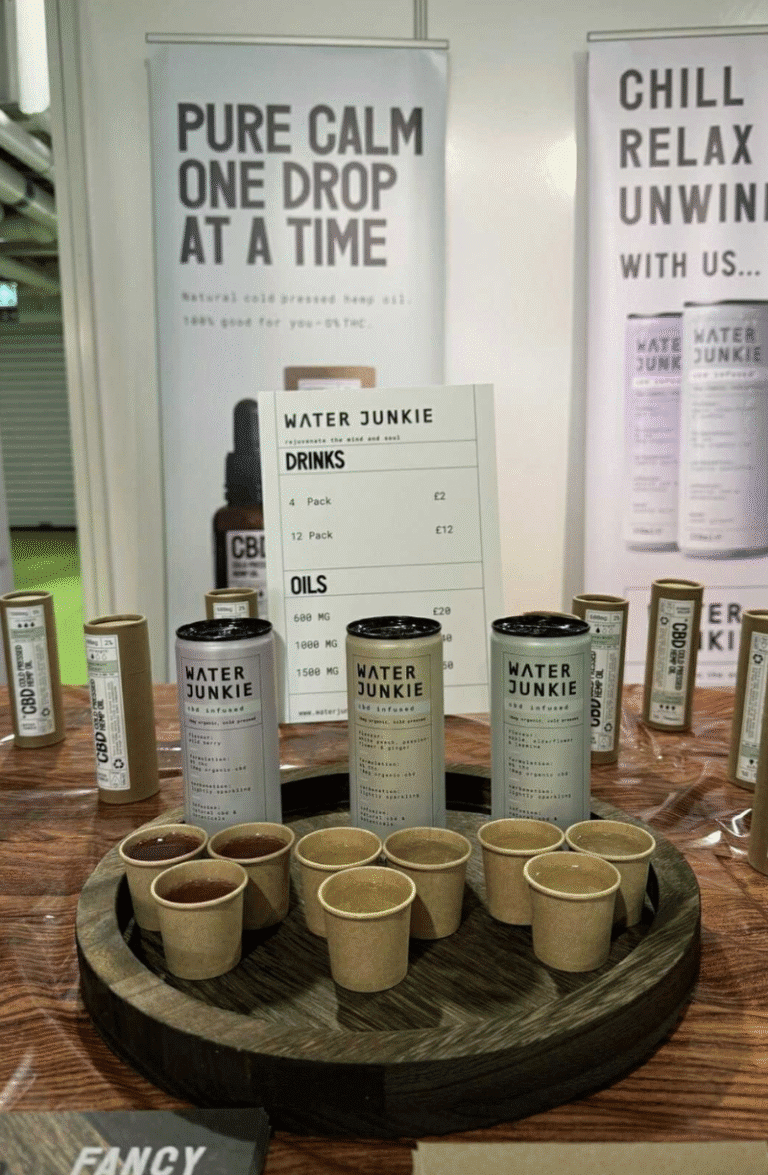 WaterJunkie product on display at the Ideal Homeshow